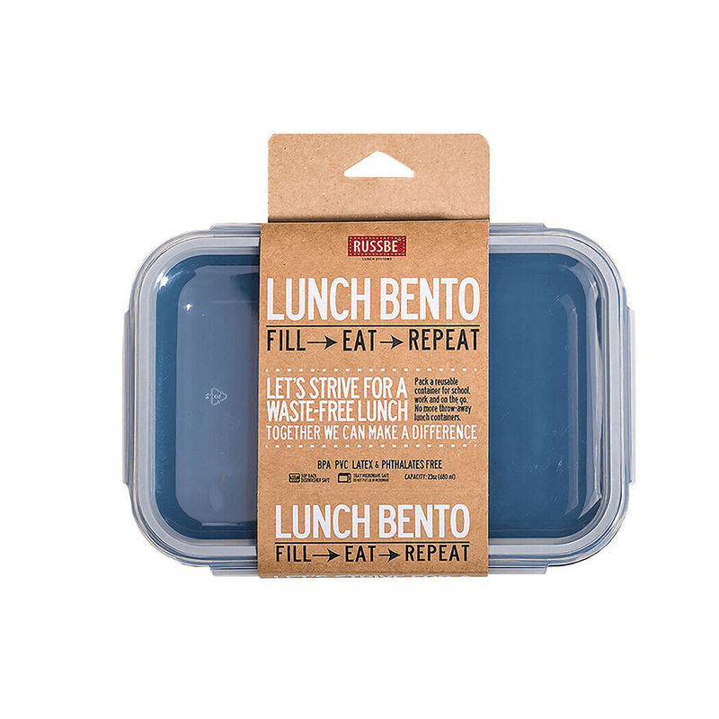RUSSBE Russbe Inner Seal 2 Comp Lunch Bento 680ml Navy 
