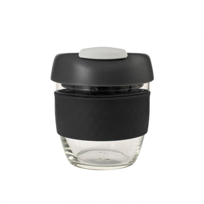 AVANTI Avanti Glass Go Cup 236ml Black Charcoal Grey #13831 - happyinmart.com.au