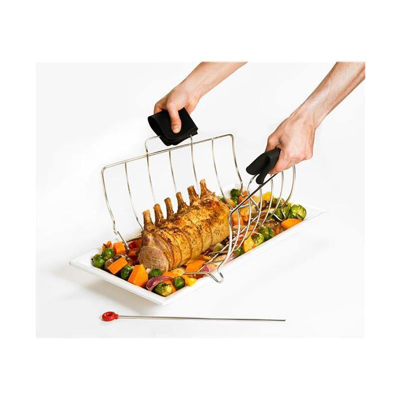 CUISIPRO Cuisipro Roast And Serve Rack Stainless Steel 