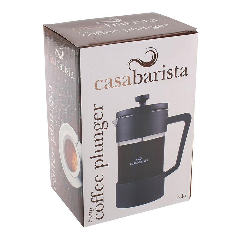 CASABARISTA Casabarista Oslo Coffee Plunger 5 Cup Black 