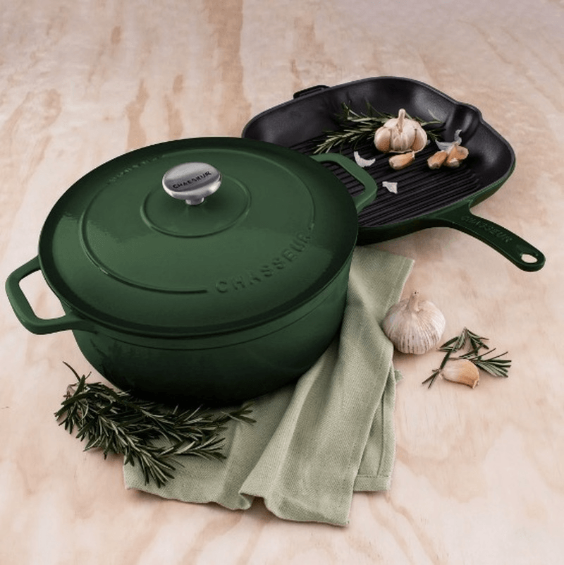CHASSEUR Chasseur Square Grill Pan Forest 