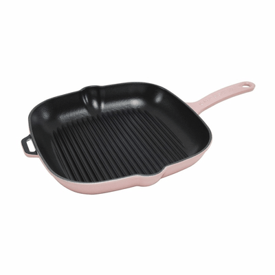 CHASSEUR Chasseur Square Grill 25cm Cherry Blossom Pink #19539 - happyinmart.com.au