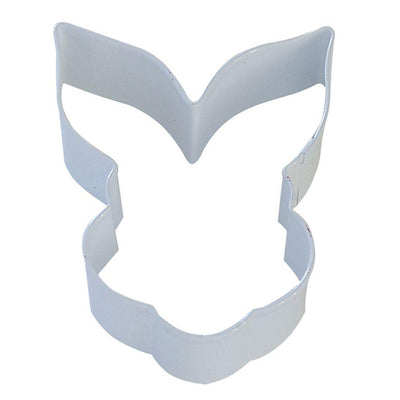 RM Rm Bunny Face Cookie Cutter 9cm White #2700-66 - happyinmart.com.au