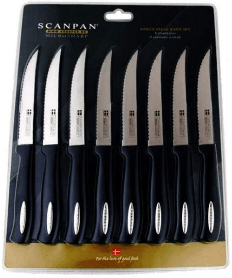 SCANPAN Scanpan Microsharp 8 Pieces Steak Knife Set 
