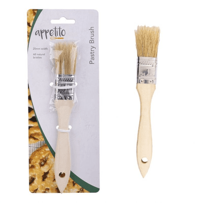 APPETITO Appetito Wood Pastry Brush #3202-2 - happyinmart.com.au