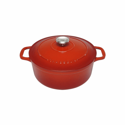 CHASSEUR Chasseur Round French Oven Inferno Red #19214 - happyinmart.com.au