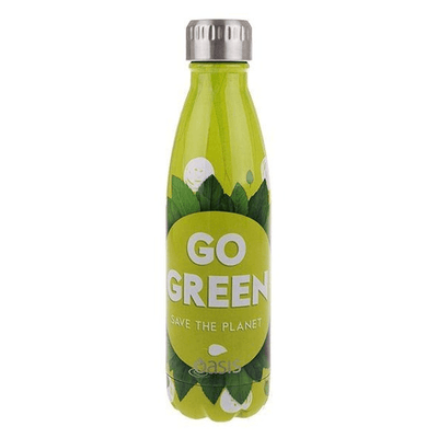 OASIS Oasis Stainless Steel Double Wall Insulated Drink Bottle Go Green #8880GG - happyinmart.com.au