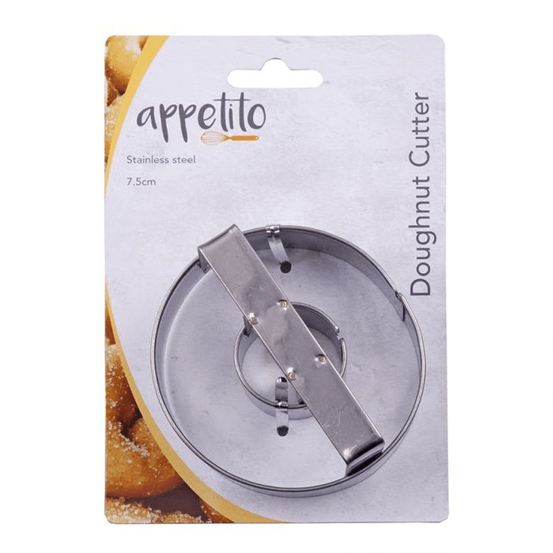APPETITO Appetito Stainless Steel Doughnut Cutter 