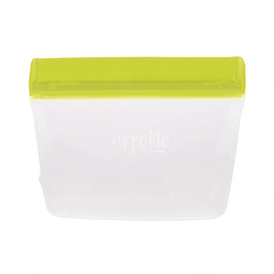 APPETITO Appetito Reusable Mini Snack Bag 1 Cup Green #3636-1G - happyinmart.com.au