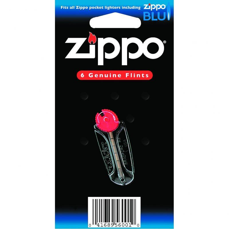 Zippo Flints Dispenser 6 Per Pack 