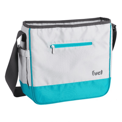 TRUDEAU Trudeau Tote Bag With Compartment Tropical Blue #8865TB - happyinmart.com.au