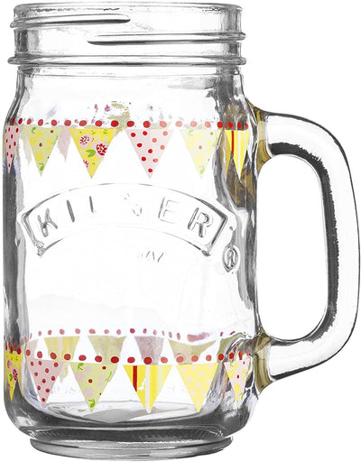 KILNER Kilner Handled Jar 400ml Clear 1720 - happyinmart.com.au