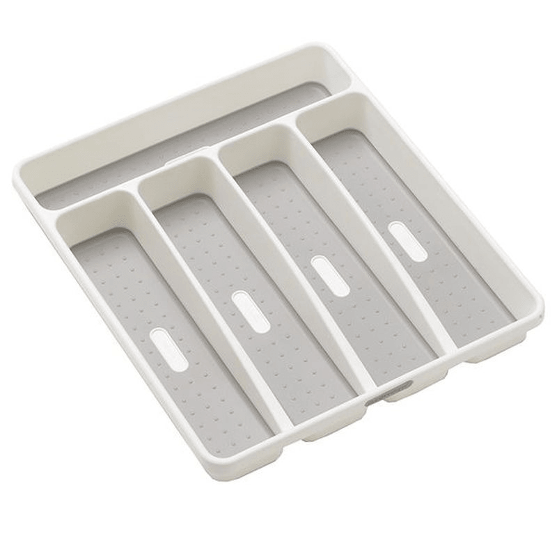 MADESMART Madesmart 5 Compartment Cutlery Tray White 