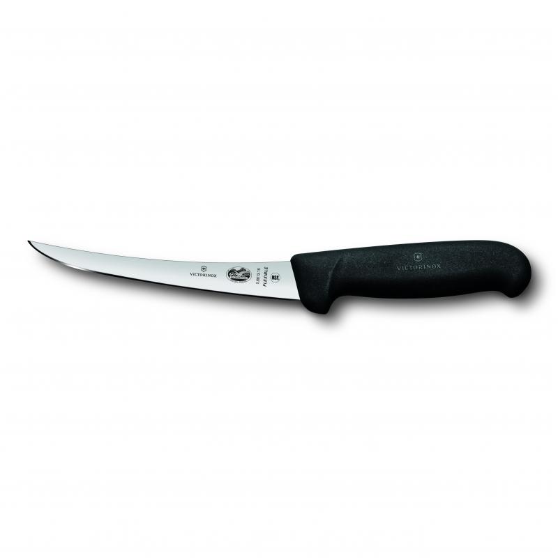Victorinox Boning Knife 12cm Curved Flexible Narrow Blade Fibrox 