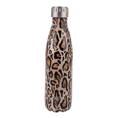 OASIS Oasis Stainless Steel Double Wall Insulated Drink Bottle Leopard Print #8880LP - happyinmart.com.au