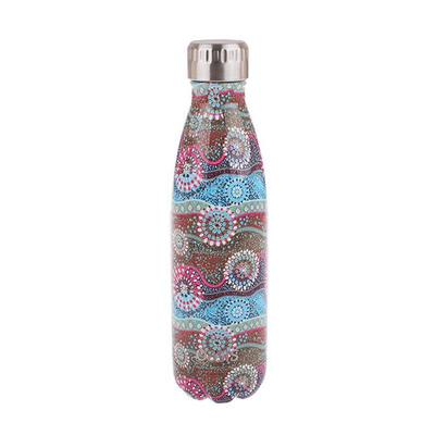 OASIS Oasis Stainless Steel Double Wall Insulated Drink Bottle Dreamtime #8880DE - happyinmart.com.au