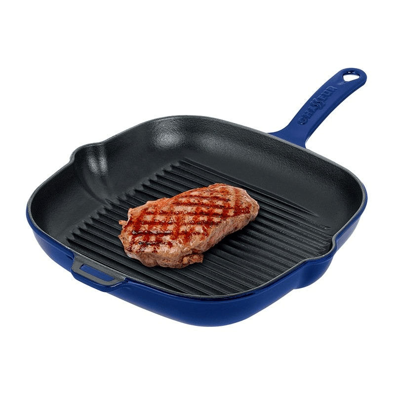 CHASSEUR Chasseur Square Grill 25cm French Blue 