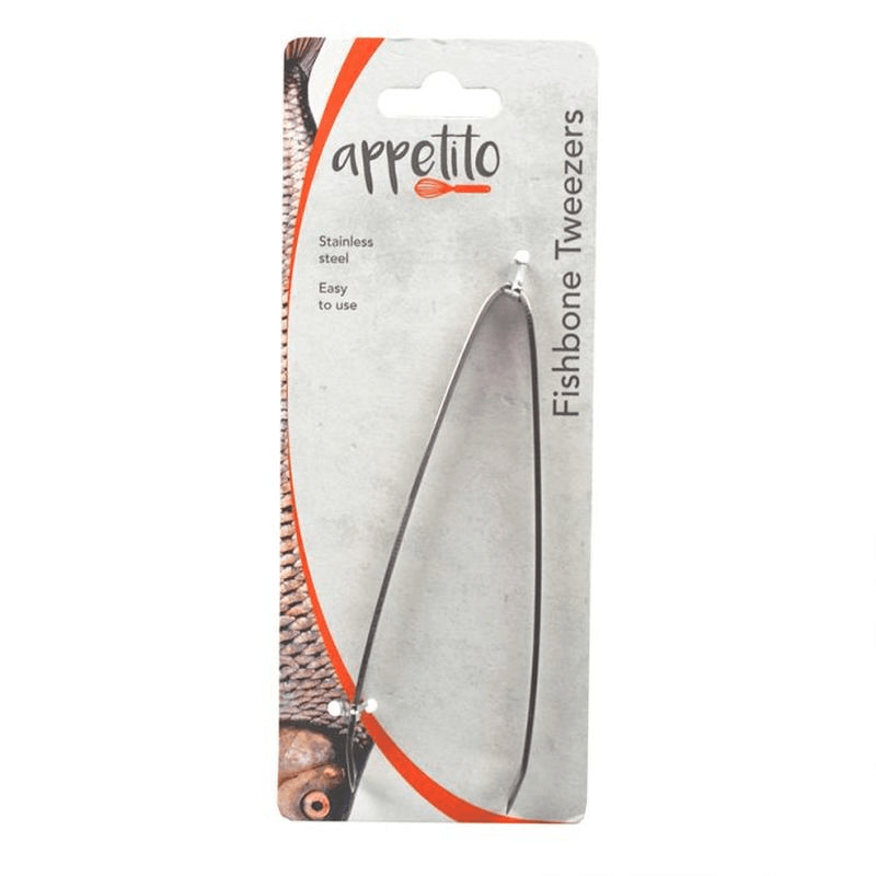 APPETITO Appetito Stainless Steel Fish Bone Tweezers 