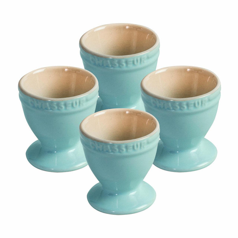CHASSEUR Chasseur Egg Cup Set Of 4 Duck Egg Blue 