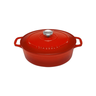 CHASSEUR Chasseur Oval French Oven 27cm 4l Inferno Red #19234 - happyinmart.com.au