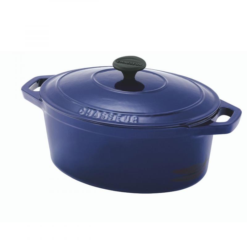 CHASSEUR Chasseur Oval French Oven 27cm 4l French Blue 