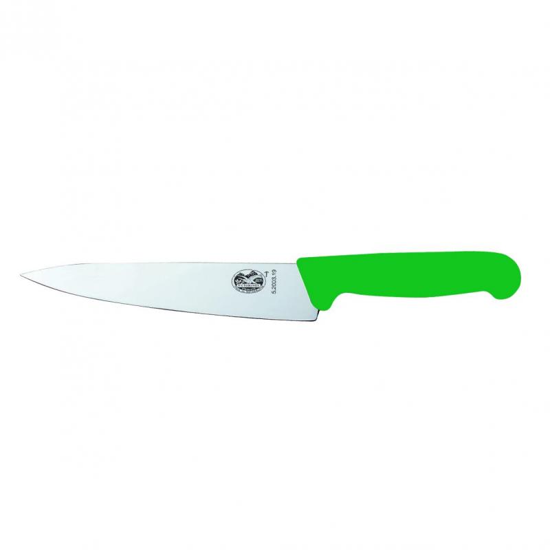 Victorinox Cooks Carving Knife 25cm Fibrox Green 