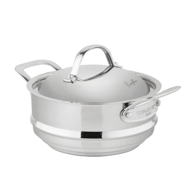 CHASSEUR Chasseur Escoffier 20cm Multi Stainless Steel Steamer With Lid #19842 - happyinmart.com.au