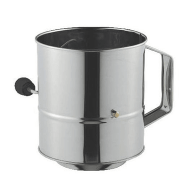 AVANTI Avanti Stainless Steel Crank Handle Flour Sifter 5 Cup #12884 - happyinmart.com.au