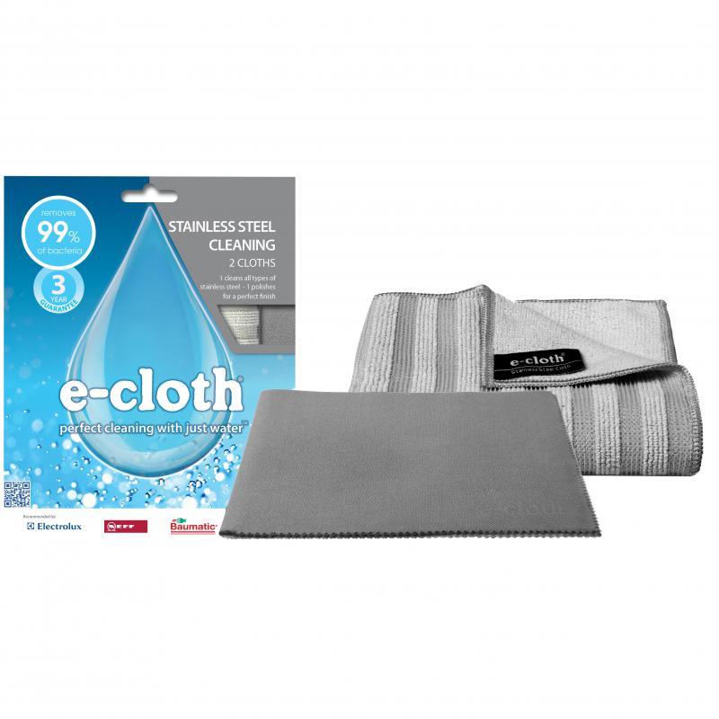 E-CLOTH E Cloth Stainless Steel Cloth Twin Pack 