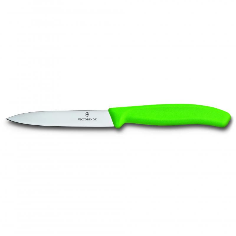 Victorinox Paring Knife 10cm Pointed Blade Classic Green 