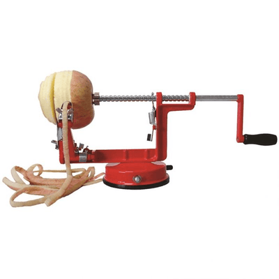 APPETITO Appetito Apple Peeler Corer With Suction Base Red 4311R - happyinmart.com.au