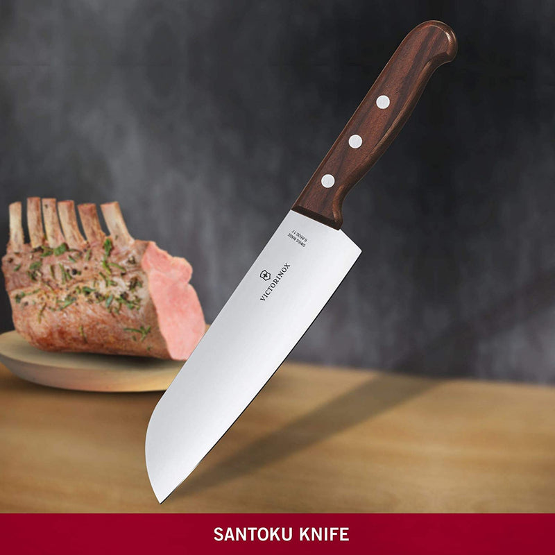 Victorinox Santoku Knife Rosewood Handle 