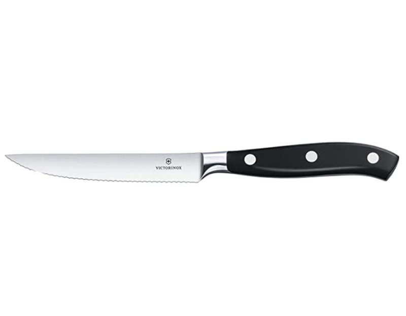 Victorinox Forged Steak Knife Set 2 Pieces Wavy Edge 