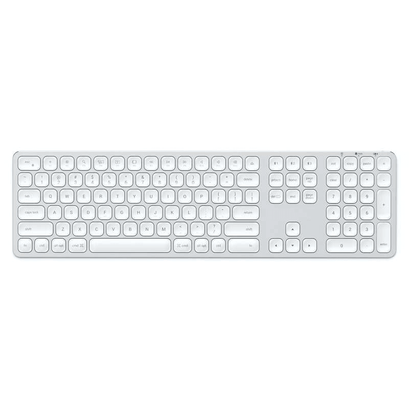 SATECHI Satechi Aluminium Bluetooth Keyboard Silver White 