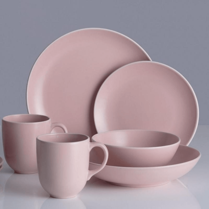 MASON CASH Mason Cash Classic Collection Mugs 400ml Set Of 4 Pink 