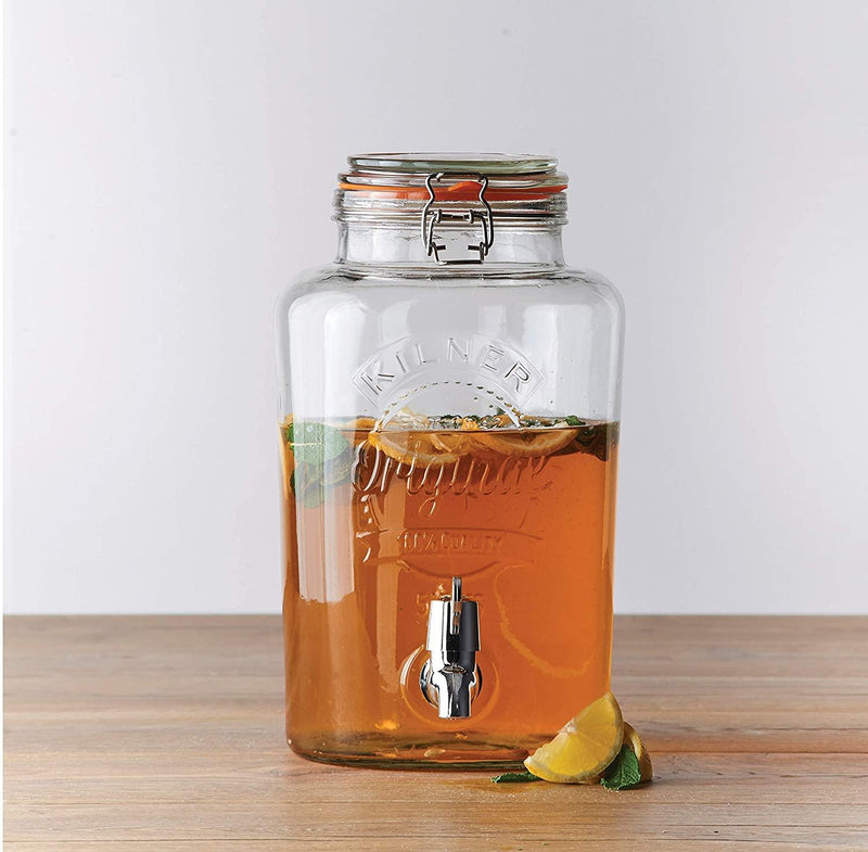 KILNER Kilner Round Storage Jar Dispensing Tap Glass 