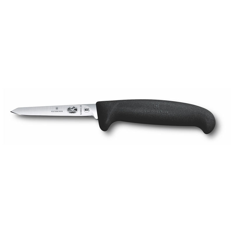 Victorinox Poultry Knife 8cm Small Handle Fibrox Black 