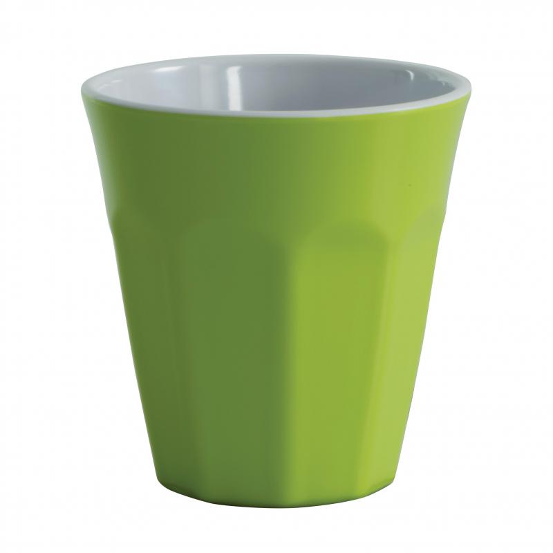 Serroni Cafe Melamine Cup 275ml Lime Green 
