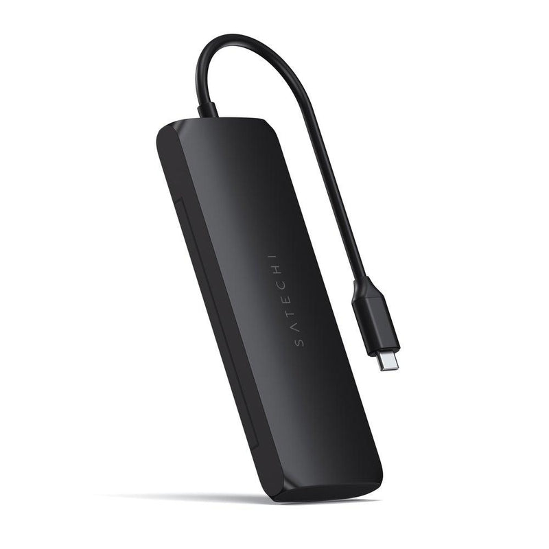 SATECHI Satechi Usb C Hybrid Multiport Adapter With Ssd Enclosure Black 