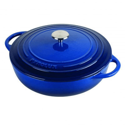 PYROLUX Pyrolux Pyrochef Chef Pan Blue 28cm #11799 - happyinmart.com.au