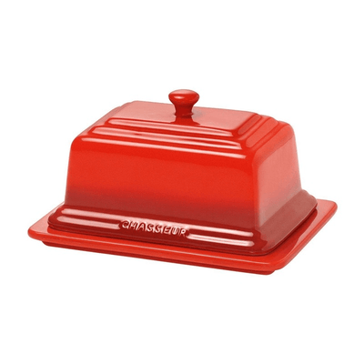 CHASSEUR Chasseur Butter Dish Red #19297 - happyinmart.com.au