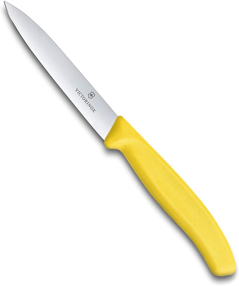 Victorinox Paring Stainless Steel Knife Pointed Blade Classic Yellow 