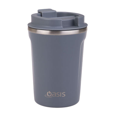 OASIS Oasis Stainless Steel Double Wall Insulated Travel Cup Steel #8915ST - happyinmart.com.au