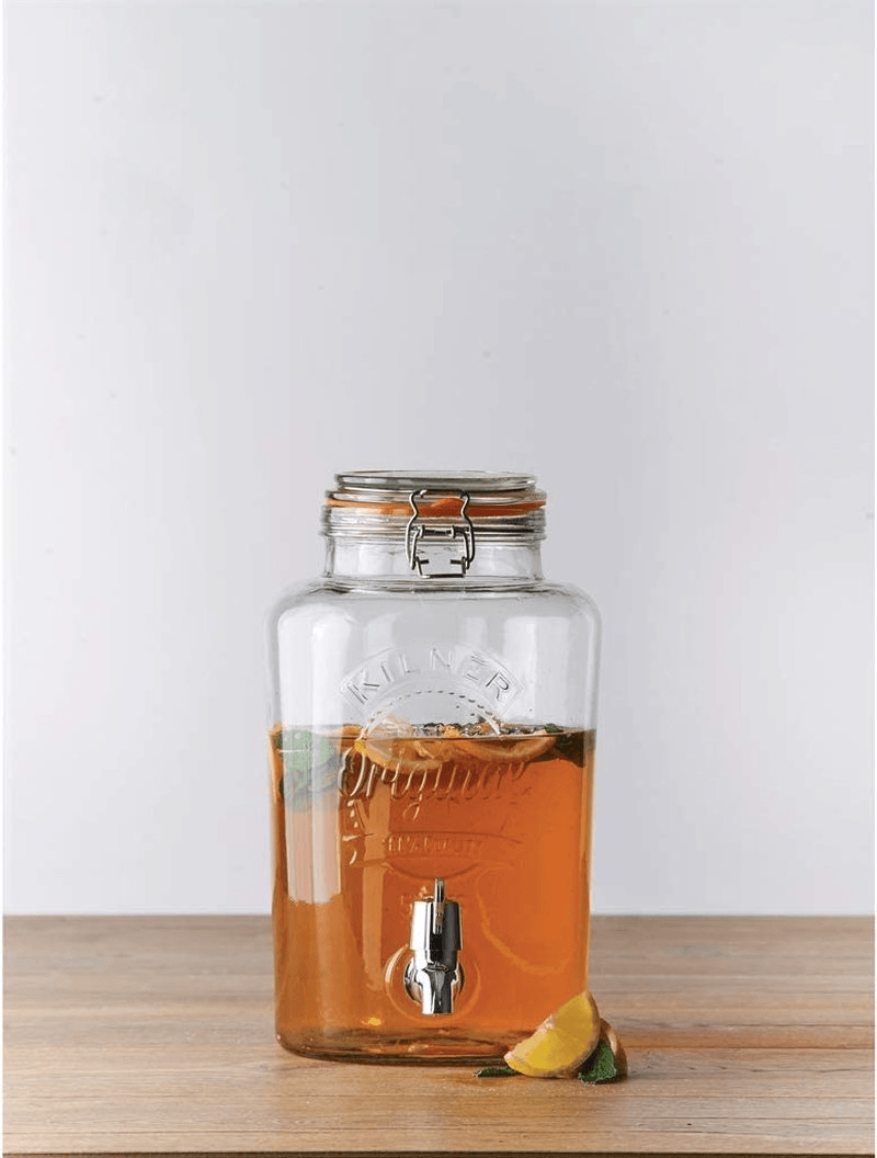 KILNER Kilner Round Storage Jar With Dispensing Tap Glass 