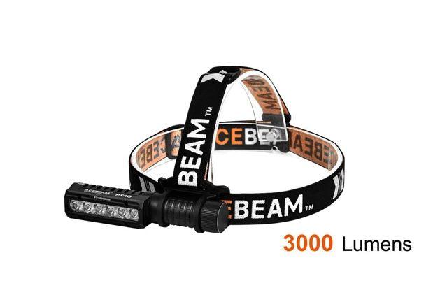 ACEBEAM Acebeam 3000 Lumens Work Light Torch 6 X Lh351D Led 