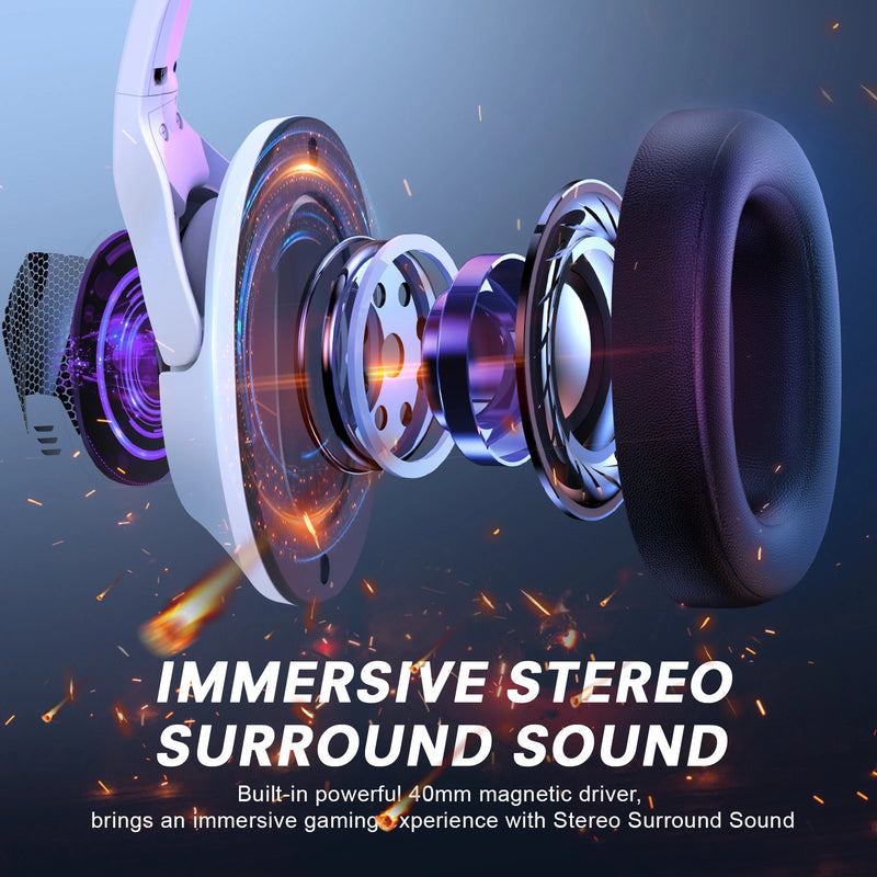 Eksa E3d Wired Gaming Stereo Headphones - W Microphone  