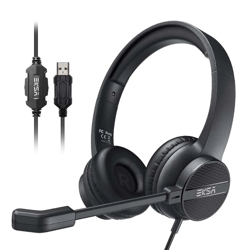 Eksa H12e Environmental Noise Cancelling Headset - Gaming W Microphone 