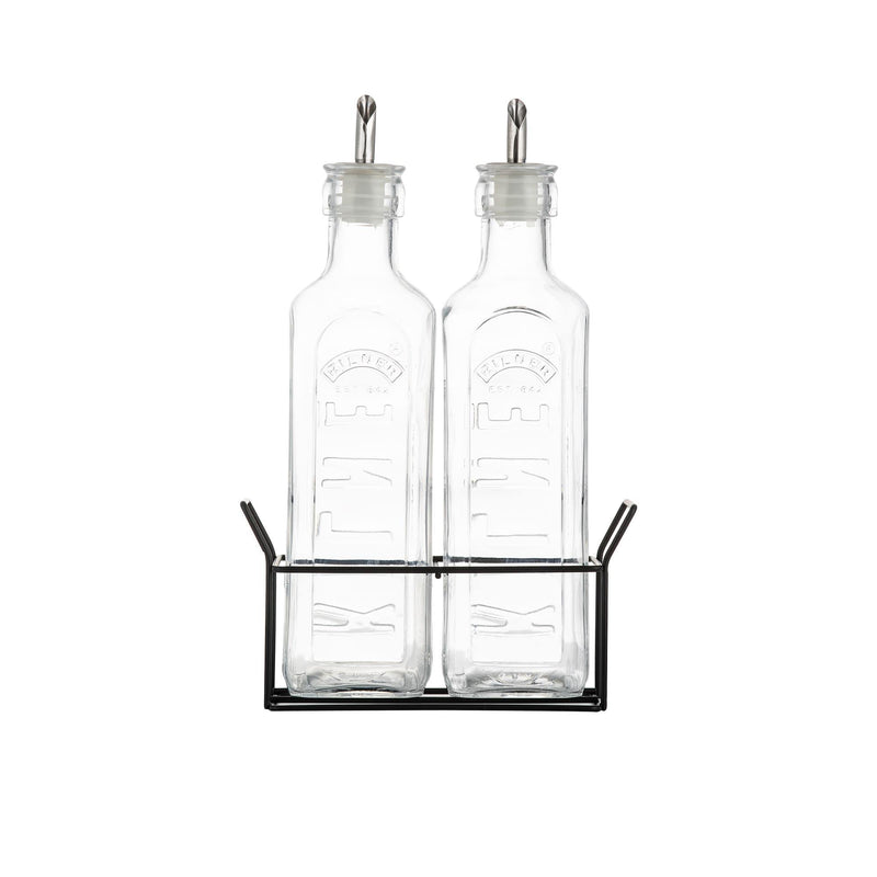 KILNER Kilner Oil Bottle Set Of 2 Glass 