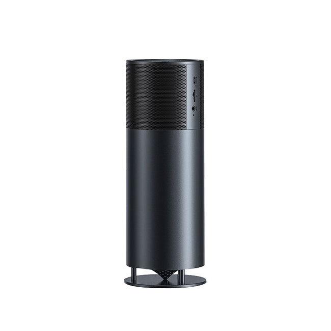 Remax Desktop Bluetooth Speaker Subwoofer Bass Speaker Support Tft Card Aux 360 Surround Sound Green 