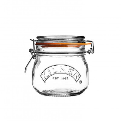 KILNER Kilner Round Clip Top Jar Clear Glass #01637 - happyinmart.com.au